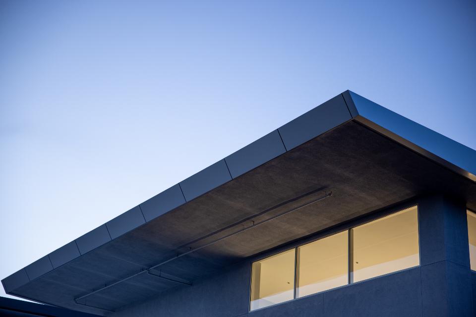 Modern luxury home exterior