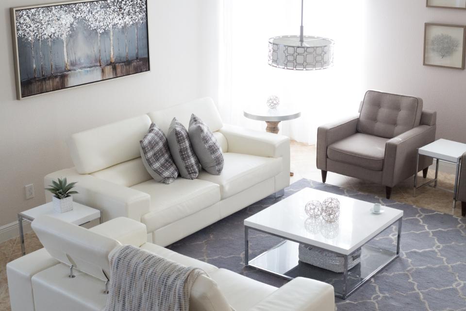 Elegant luxury living room interior