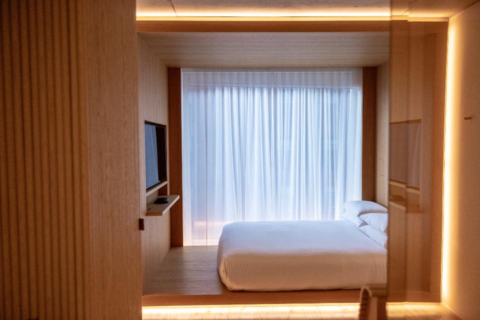 Warm, professionally managed rental interior